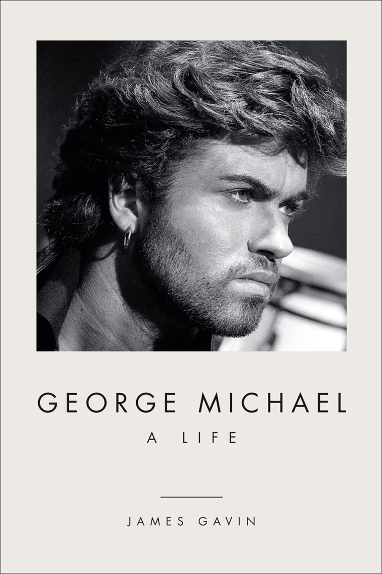 The cover for James Gavin’s biography “George Michael: A Life.” 