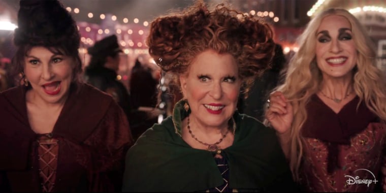 Kathy Najimy, Bette Midler and Sarah Jessica Parker look to conjure more movie magic in "Hocus Pocus 2."