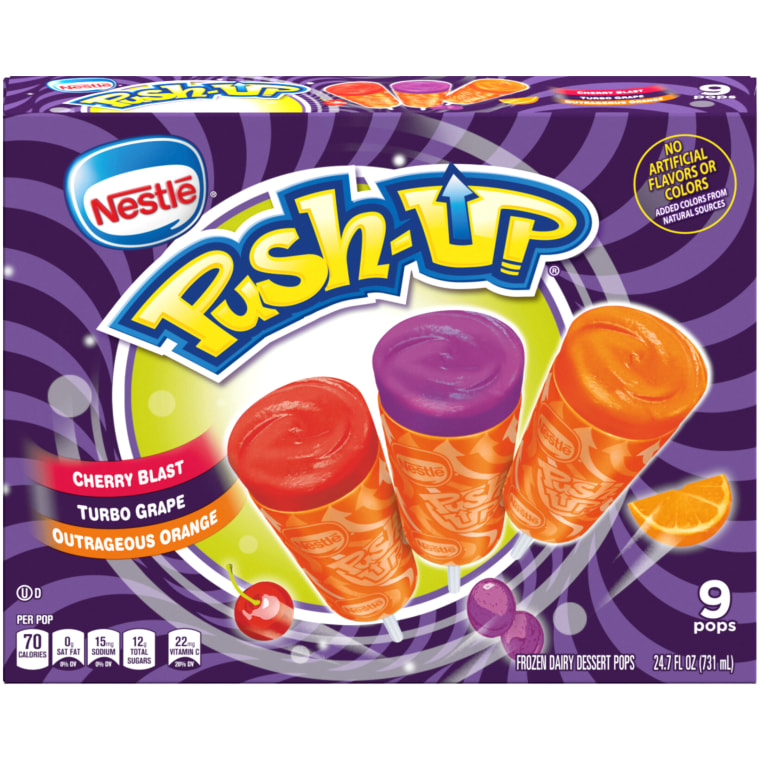 Nestlé push-up pacifiers