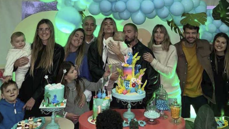 Fiesta de cumpleaños de Río, en Argentina con la familia de Valentina Ferrer.