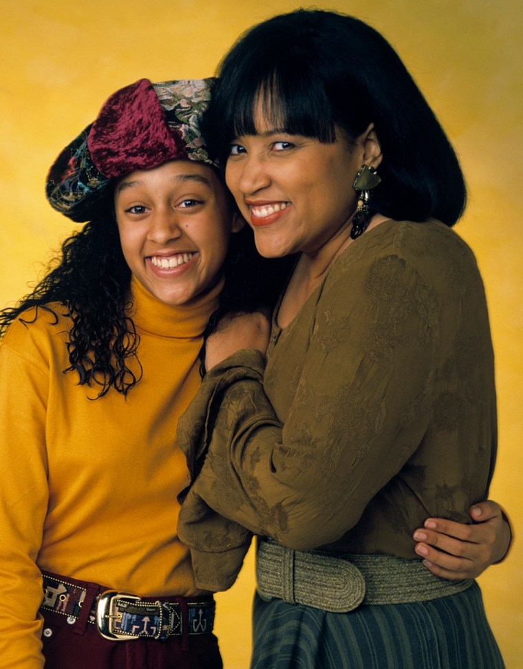 Tia Mowry and Jackée Harry during their "Sister, Sister" days.