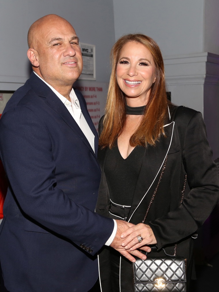 Gary Brody and Jill Zarin attend an event together in December 2021.