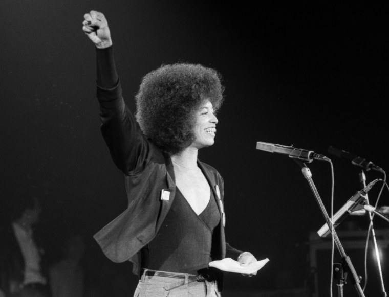 Activist and author Angela Davis was a member of the Black Panther Party.
