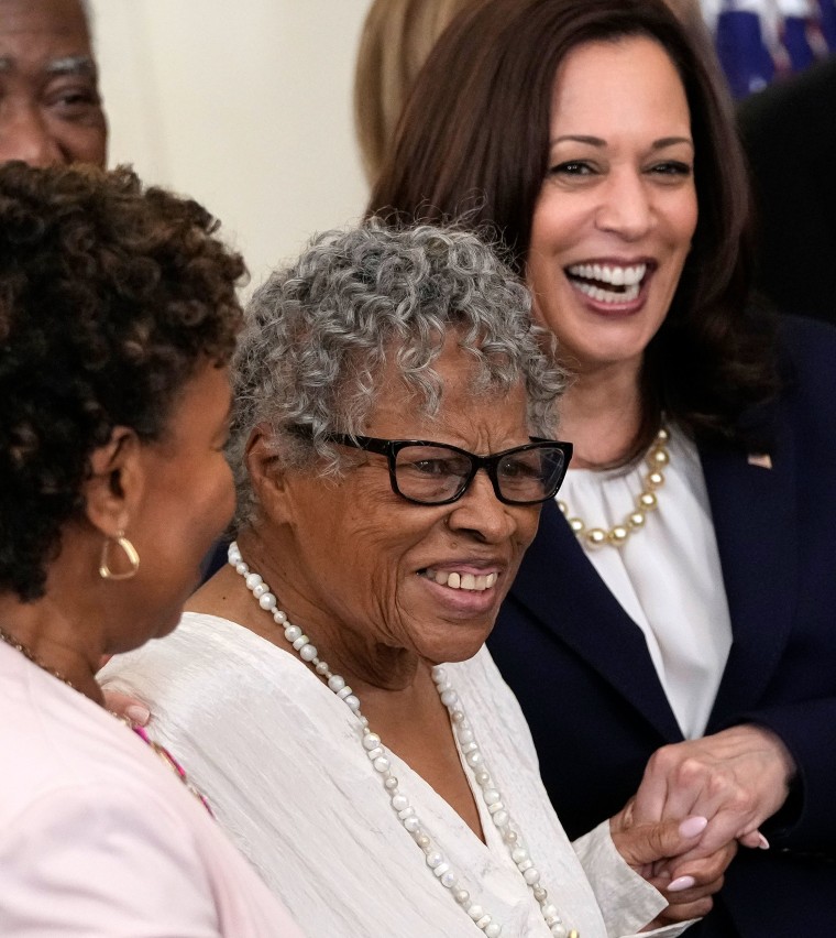 Opal Lee, the “grandmother of Juneteenth,” urged President Joe Biden to declare Juneteenth National Independence Day a federal holiday in 2021.