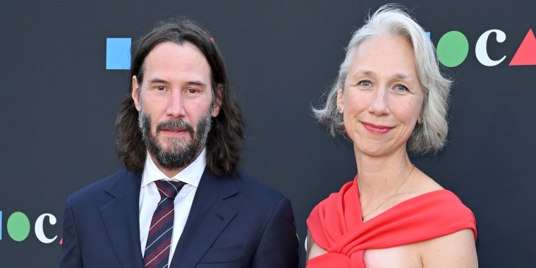 The pair posed for photos at the MOCA Gala 2022 at The Geffen Contemporary at MOCA in Los Angeles on June 4.