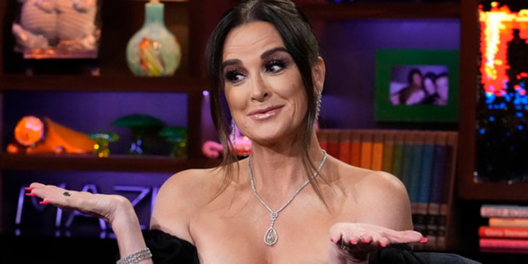 Kyle Richards appears on episode 19100 of "Watch What Happens Live with Andy Cohen."