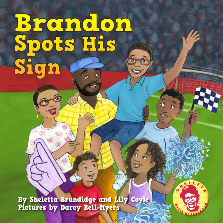 Brandon Brudidge, 9, now has his very own book about the time he found "his sign."