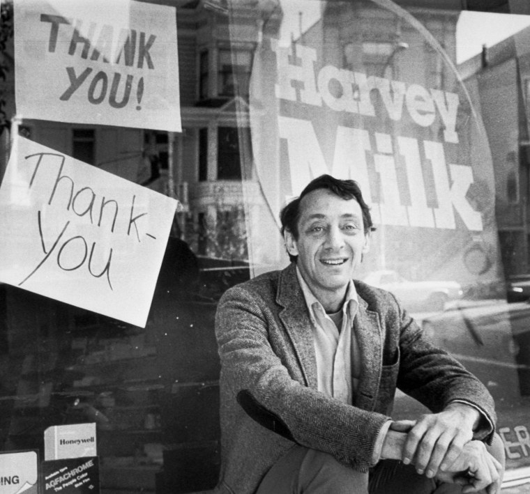 Harvey Milk made history as the first openly gay man to be elected for public office in California.