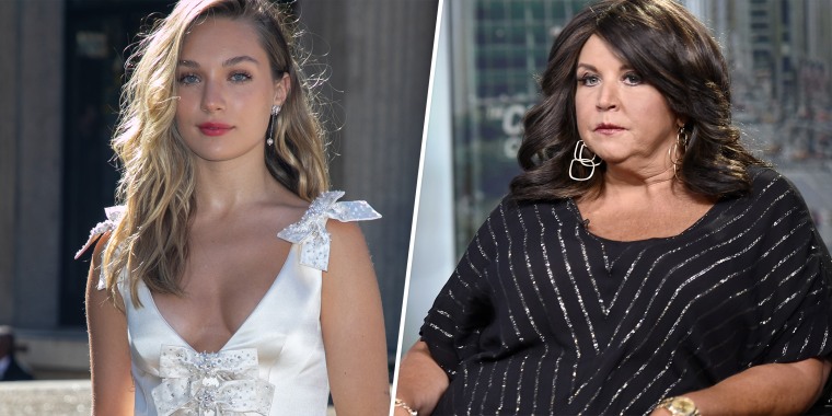 Former "Dance Moms" star Abby Lee Miller, right, is responding to negative comments former student Maddie Ziegler, left, made in a recent interview.