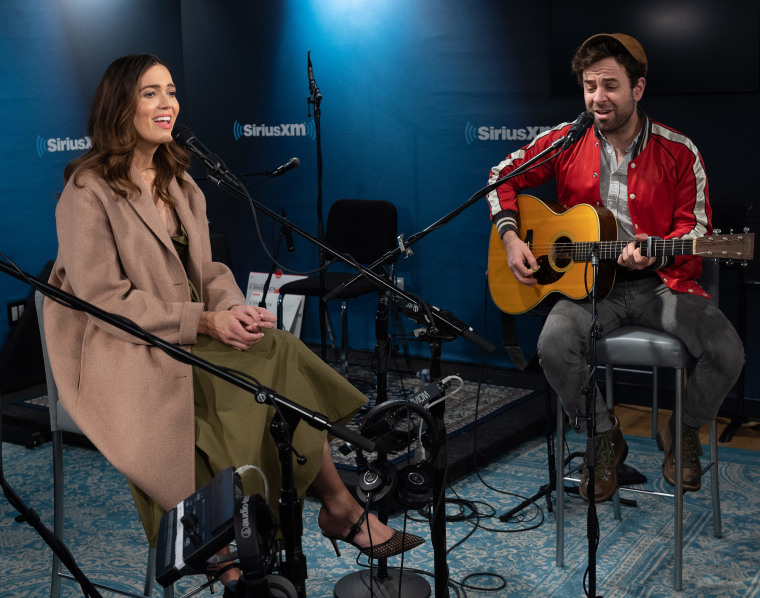 Mandy Moore and husband Taylor Goldsmith are expecting their second child. 