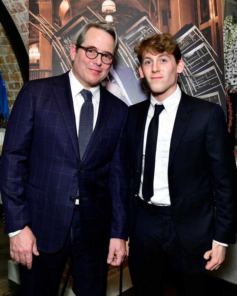 Matthew Broderick and his 19-year-old son, James Wilkie, attended an event in New York City on June 13.