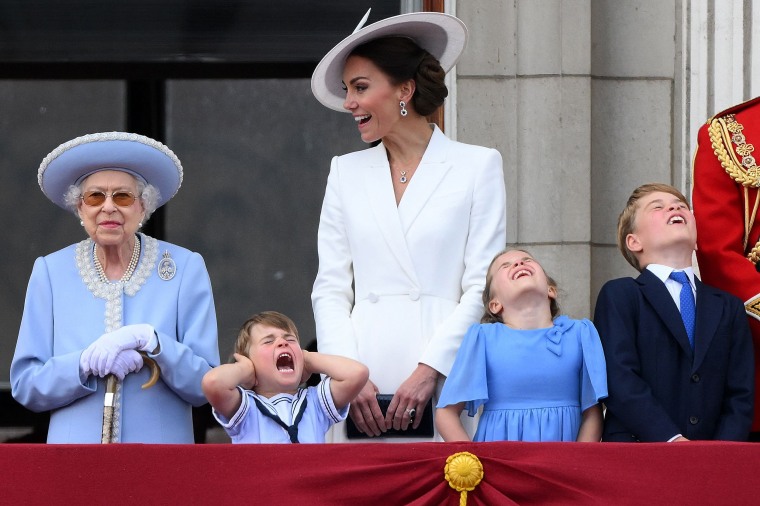 Prince Louis steals the show at Trooping the Colour parade