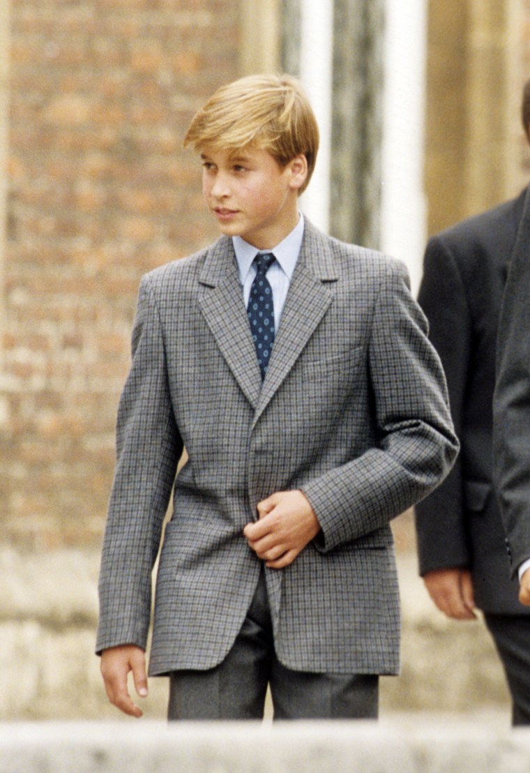 Prince William's First Day At Eton