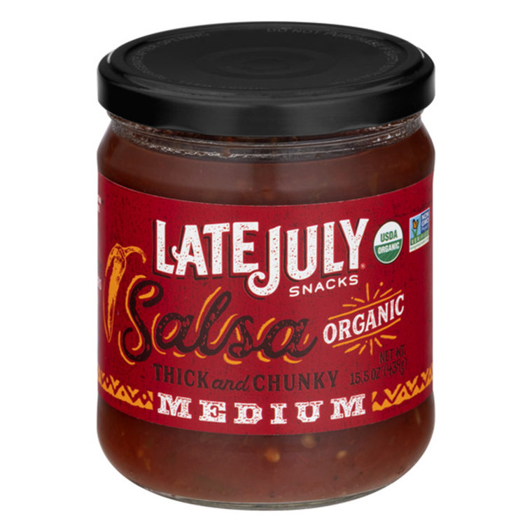 Late July Snacks Organic Thick & Chunky Medium Salsa
