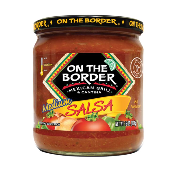 9. On the Border Mexican Grill & Cantina Medium Salsa
