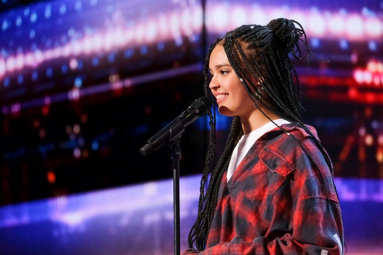 Sara James on America's Got Talent “Auditions.”