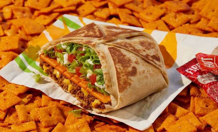 Taco Bell's Big Cheez-It Crunchwrap Supreme
