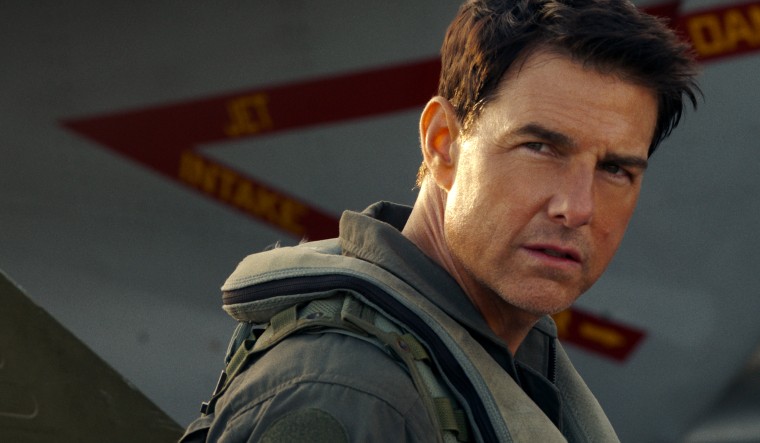 Tom Cruise plays Pete "Maverick" Mitchell in the "Top Gun" movies.