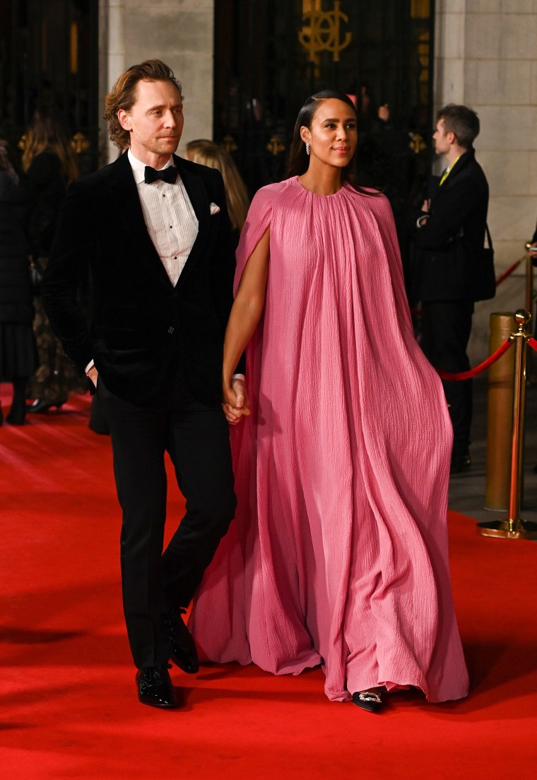 Hiddleston and Ashton were all glamour as they attended the BAFTAs in March, the same month they got engaged.