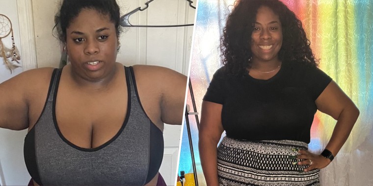 Adriana Kelly has lost 50 pounds since starting the anti-obesity treatment.