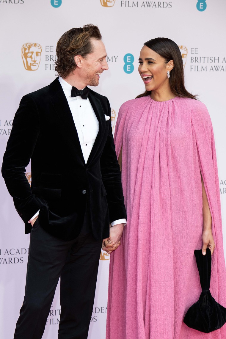 Tom Hiddleston and Zawe Ashton in 2022.