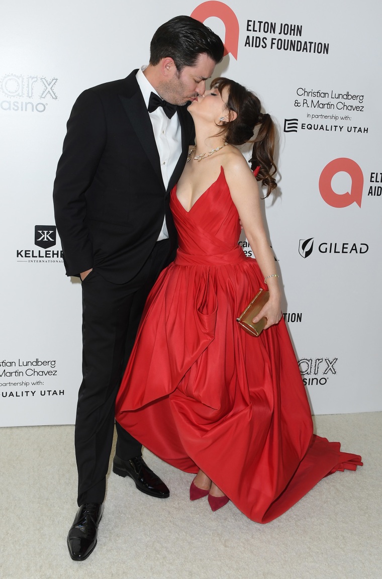 The happy couple shared a kiss on the red carpet of the Elton John AIDS Foundation's 30th Annual Academy Awards Viewing Party earlier this year.