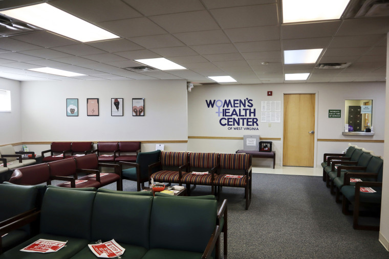 The waiting room of the Women's Health Center of West Virginia in Charleston sits empty on June 29, 2022.