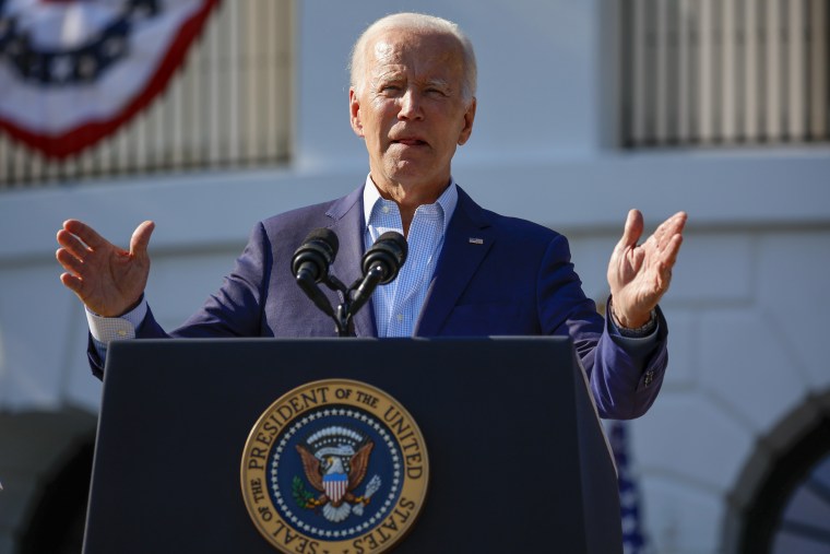 Image: President Biden Hosts Fourth Of July BBQ With Military Families