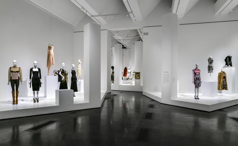 Image: Installation view of Lee Alexander McQueen: Mind, Mythos, Muse.
