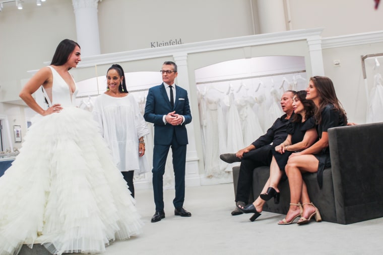 Randy Fenoli at Lauren Zanedis’ dress selection appointment on “Say Yes To The Dress.”