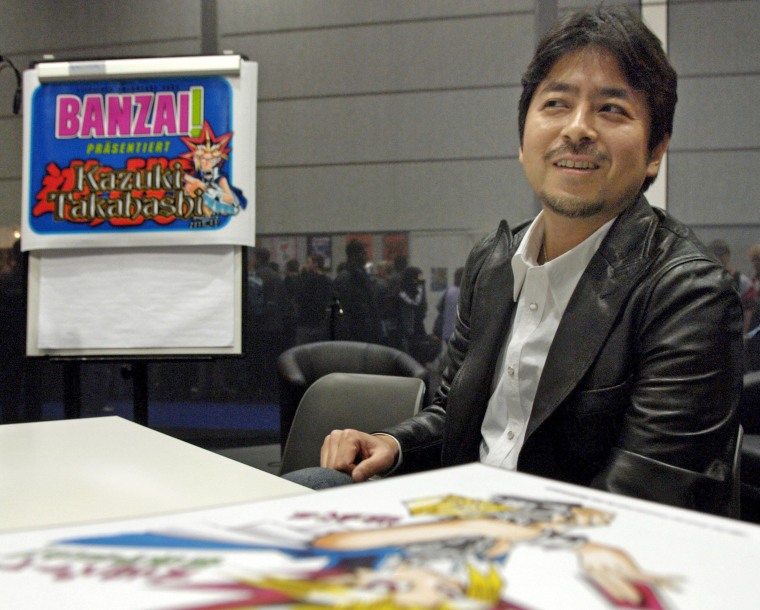 Kazuki Takahashi at the Leipzig Book Fair in 2005.