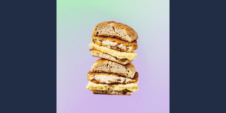Image: A Starbucks chicken, maple butter and egg sandwich  that was recently taken off the menu.