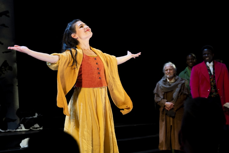 Phillipa Soo as Cinderella in "Into the Woods" on Broadway, at the St. James Theatre.
