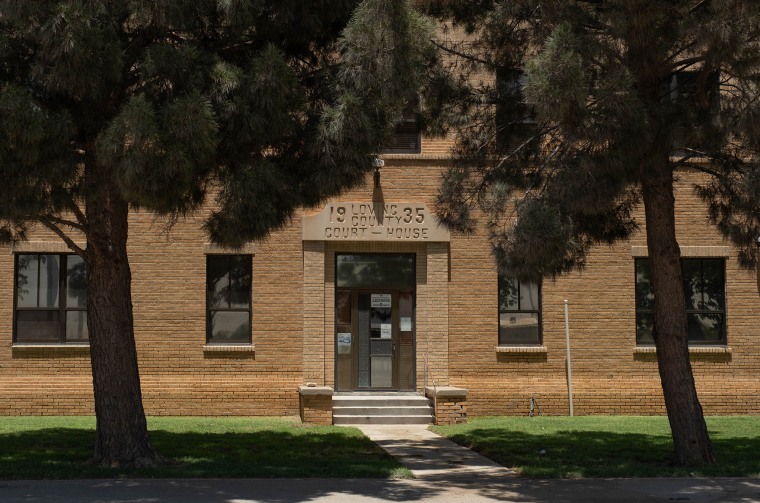 Alan Sparks, a ranch foreman, said he chatted with Judge Skeet Jones at the Loving County courthouse in Mentone, Texas, on Jan. 6 and was told the bull was going to market.