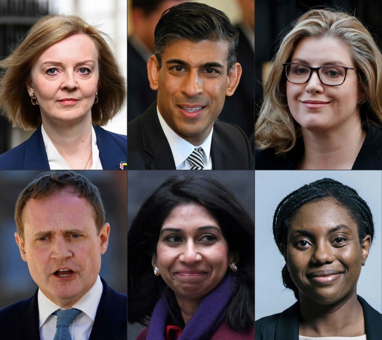 British Conservative Party Holds Diverse Leadership Race Including Rishi Sunak And Kemi Badenoch