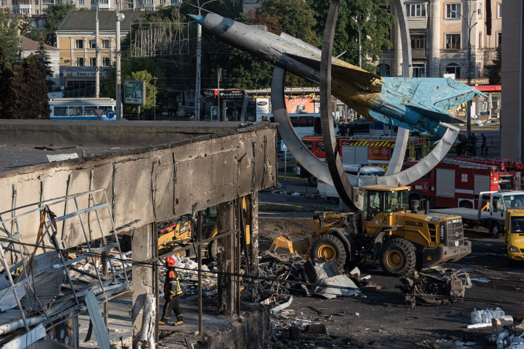 Image: Rocket Attack In Vinnytsia Kills At Least 23 People