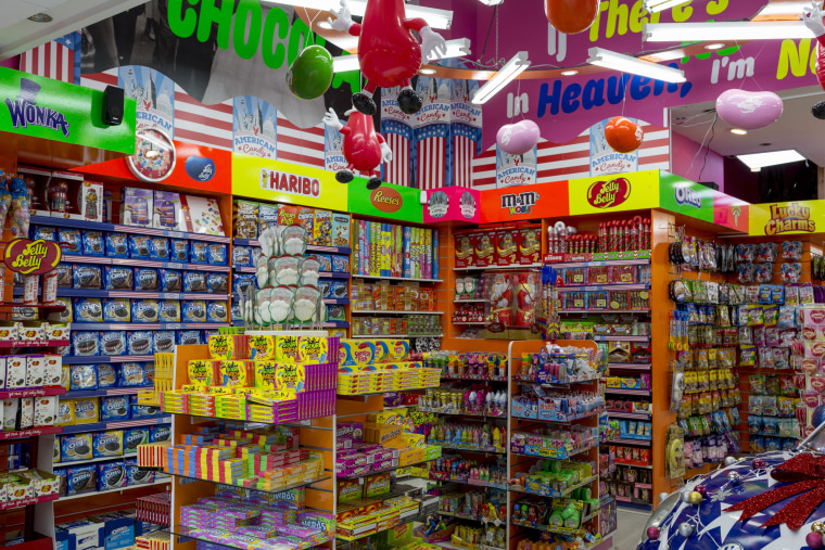 American Candy Shop Interior