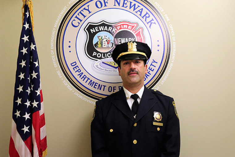 Lt. Luis Santiago of the Newark Police Dept.