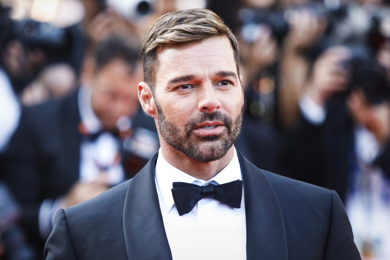 Ricky Martin attends the Cannes Film Festival on May 25, 2022, in Cannes, France.