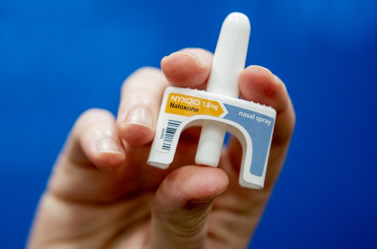A naloxone nasal spray is a drug that can reverse the effects of opioids, such as heroin, methadone, opium, codeine, morphine and buprenorphine.