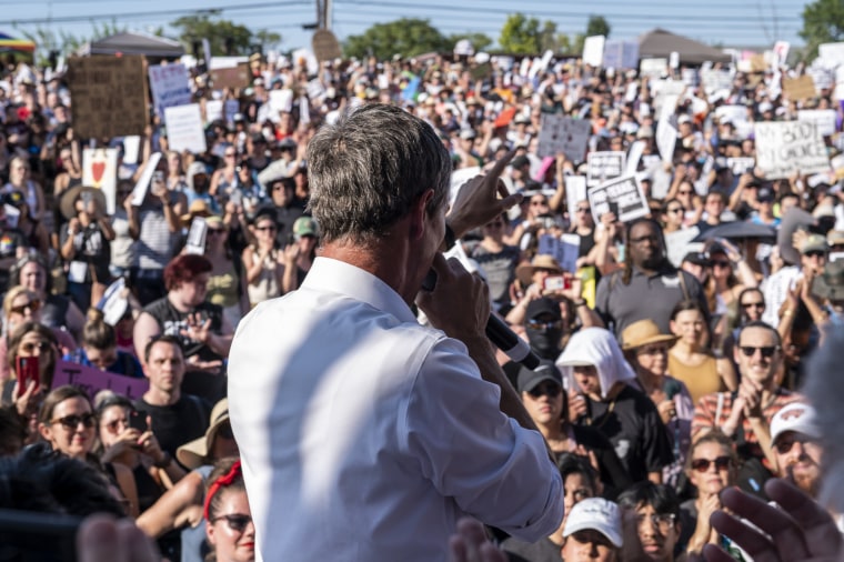 Democratic gubernatorial candidate Beto O'Rourke