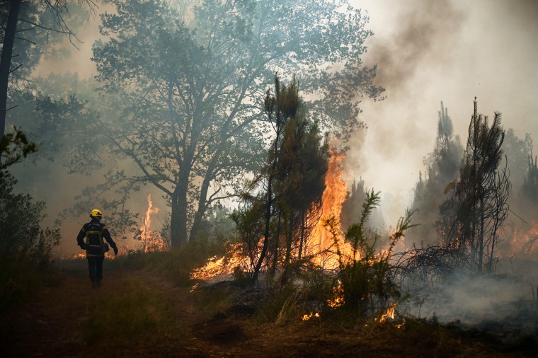 Miles huyen de sus hogares mientras los incendios forestales arrasan Europa