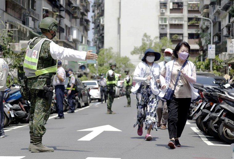 Image: Taiwan Air Raid Drill