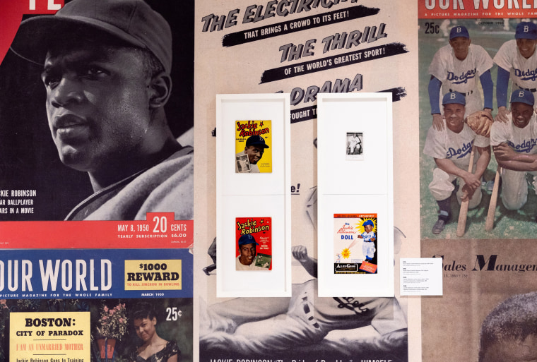 Celebrate baseball great Jackie Robinson with this poster