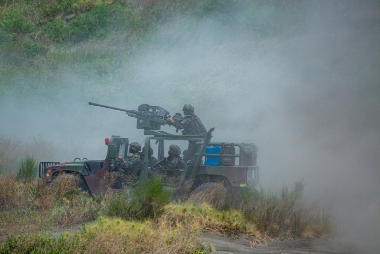 Image: Taiwan Conducts Live Fire Military Exercises