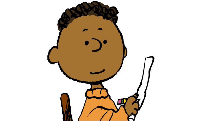 Charles Schulz’ iconic character Franklin Armstrong.