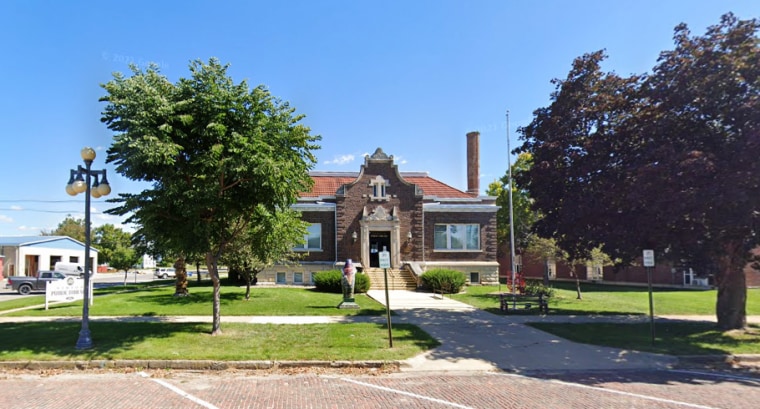 Vinton Public Library in Vinton, Iowa.