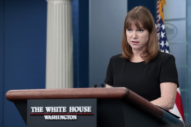 White House Director Of Communications Kate Bedingfield Holds Press Briefing