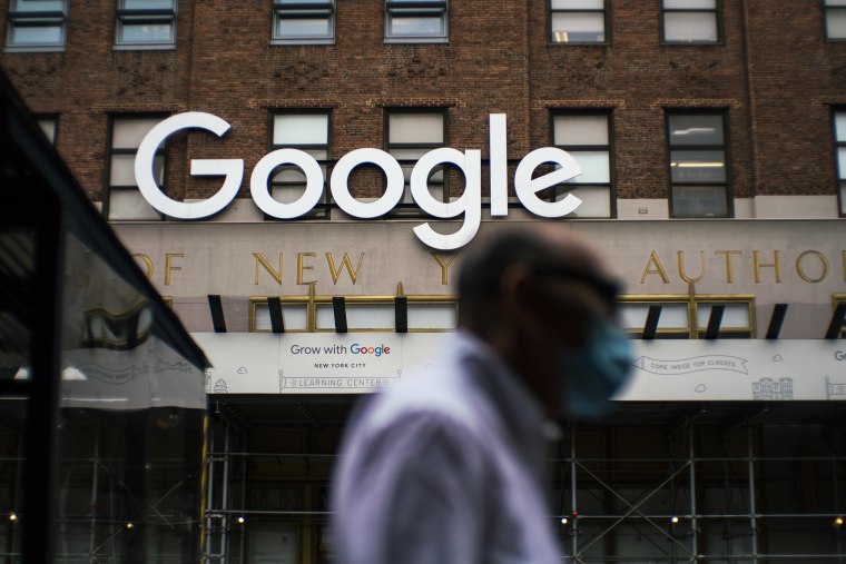 Oficinas de Google, el 22 de octubre de 2020 en Nueva York.