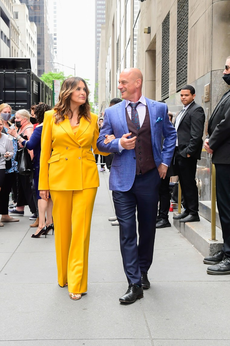 Celebrity Sightings In New York City - May 16, 2022